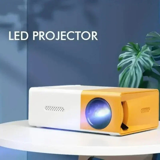 Miniproyector láser portátil YG300 para cine en casa, TV inteligente, 3D, LED, 4k, 1080P, película a través del puerto HD