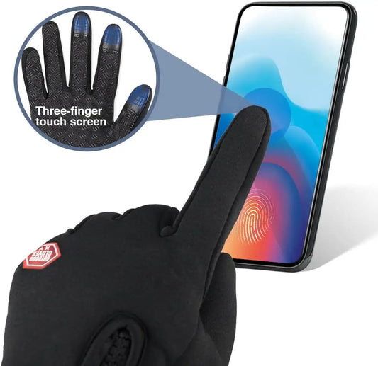 Winter Gloves For Men, Cycling Gloves women or mens gifts for christmas, Touch Screen Glove for Running Workout