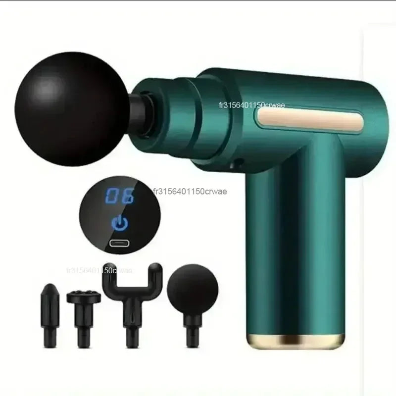 Mini Muscle Massage Gun Protable Body Massager Deep Handheld Percussion Massager for Body Back and Neck Leg