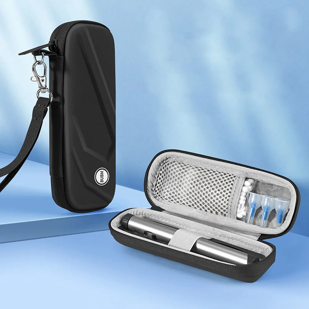 EVA Insulin Cooling Bag Waterproof with Gel Pocket Pill Protector Thermal Insulated Glaciated Cold Storage Bag for Diabetics