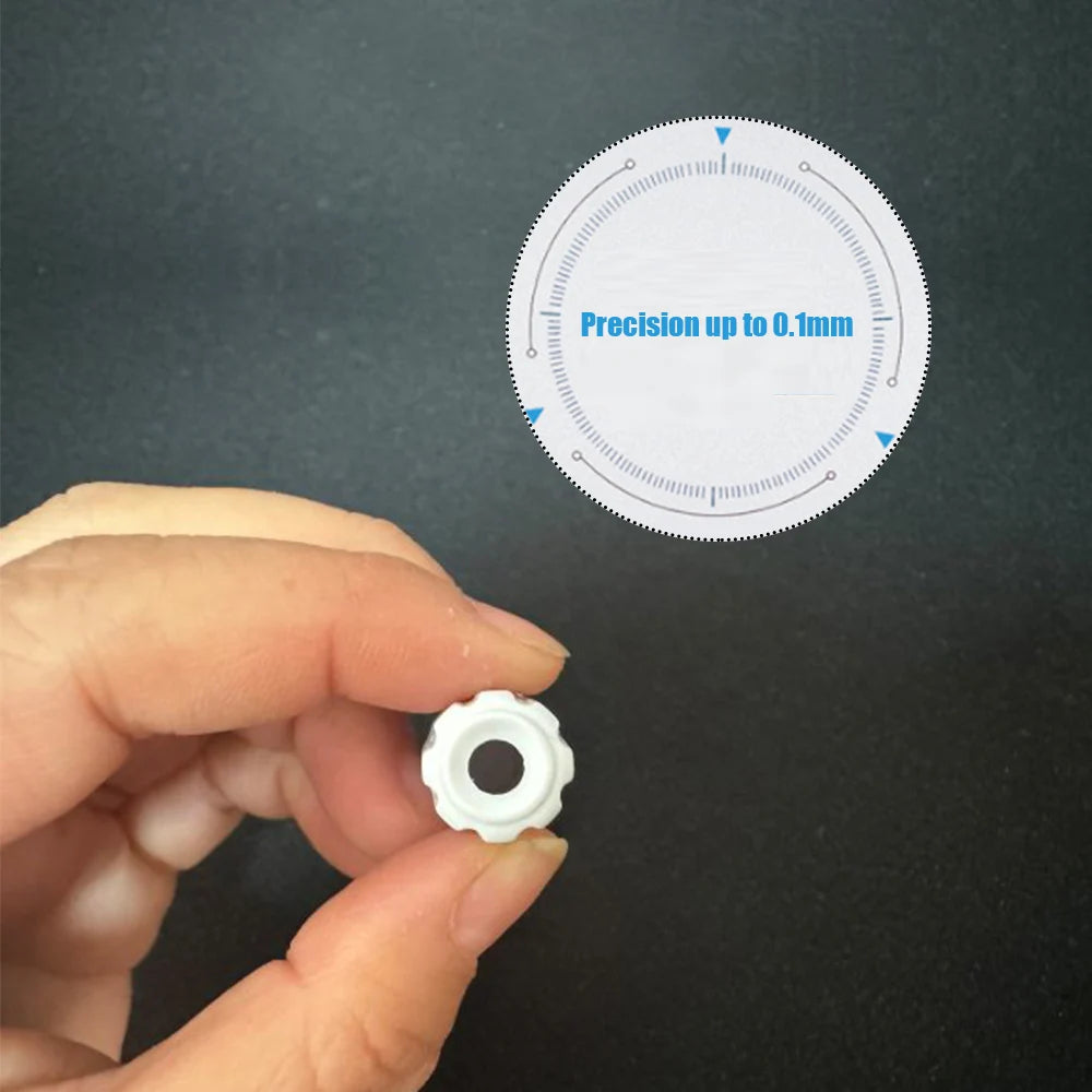 2Types Lancet Pen Lancing Device For Diabetics Blood Collect 5 Depth Adjustable Blood Sampling Glucose Test Pen Lancing Device