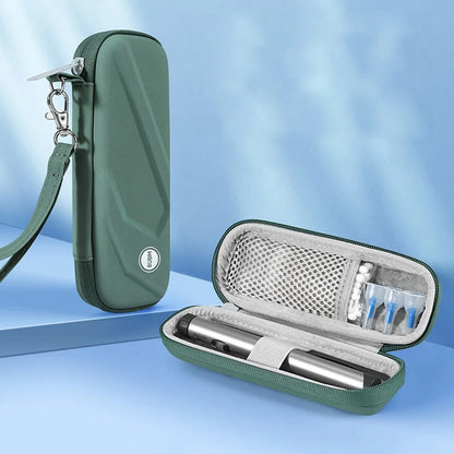 EVA Insulin Cooling Bag Waterproof with Gel Pocket Pill Protector Thermal Insulated Glaciated Cold Storage Bag for Diabetics