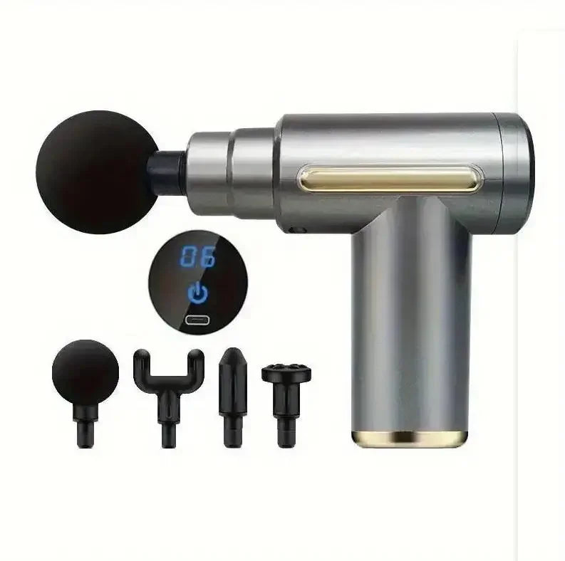 Mini Muscle Massage Gun Protable Body Massager Deep Handheld Percussion Massager for Body Back and Neck Leg